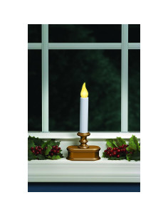 Vela LED Inalámbrica Xodus Innovations 21.6 cm Dorada 2