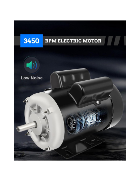Motor Eléctrico 3HP FAHKNS 3450RPM 208-230V TEFC Motor Eléctrico 3HP FAHKNS 3450RPM 208-230V TEFC