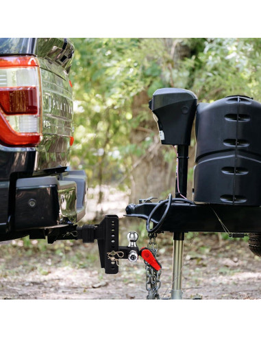 Enganche de Remolque Ajustable LoJok con Bola Triple y Gancho