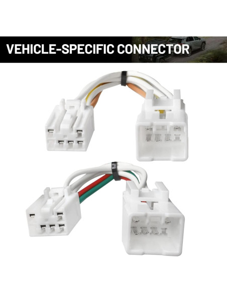 Arnés de Cableado de Remolque MECMO 4 Pines para Toyota RAV4 2006-2012