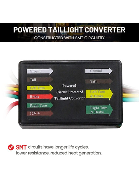 Arnés de Cableado de Remolque MECMO 4 Pines para Toyota RAV4 2006-2012
