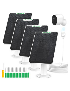 Paquete de 4 Paneles Solares Sabilor 6W para Arlo Pro 5S/4/3/Ultra