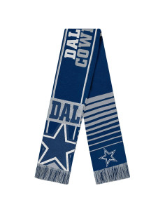 Bufanda Reversible FOCO Dallas Cowboys Unisex 165x19 cm