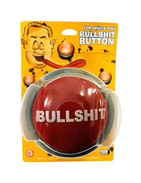 Botón de Tonterías Hilarante con Sonido y Luz - Regalo Divertido