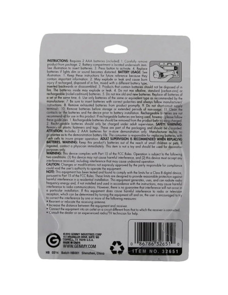 Botón de Tonterías Hilarante con Sonido y Luz - Regalo Divertido