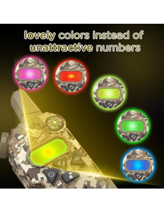 Walkie Talkies Gowtimly para Niños, 5 Canales, Alcance 4.83 km 2