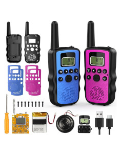 Kits de Walkie Talkies Recargables STENDA para Niños 4.83 km