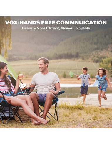 Walkie Talkies WisHouse M9 Recargables 4 Unidades 1.61 km