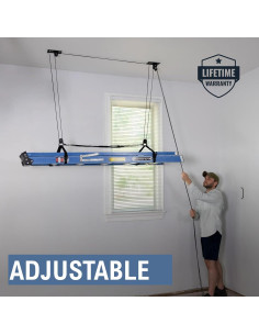 Sistema de polea de almacenamiento StoreYourBoard 2 Pack 68 kg 2