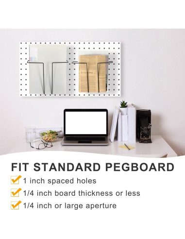 Estante de Alambre Expandible MorningRo Negro para Literatura