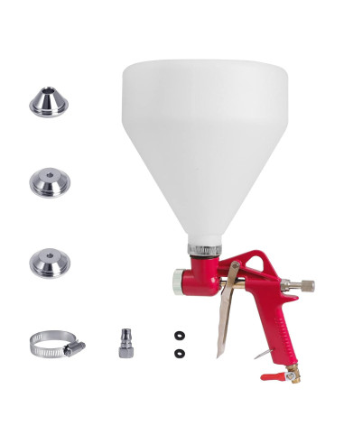 Pulverizador de Textura Aflybltol BL069 5.68L 3 Boquillas Rojo