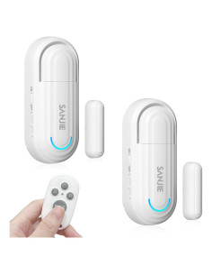 Alarmas de Puerta Inalámbricas Sanjie con Control Remoto 120dB