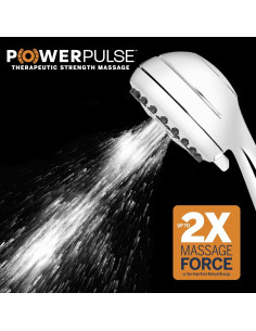 Cabezal de Ducha de Mano Waterpik XRO-763E Cromo 7 Modos 2