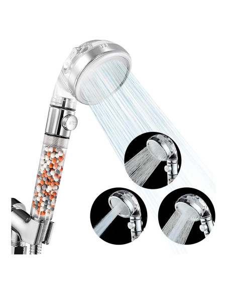 Cabezal de Ducha Filtrado Showerenvy 2.0 - Alta Presión, 3 Modos