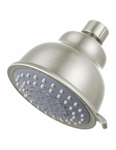 Cabezal de Ducha Voolan 4" Alta Presión 5 Configuraciones Níquel