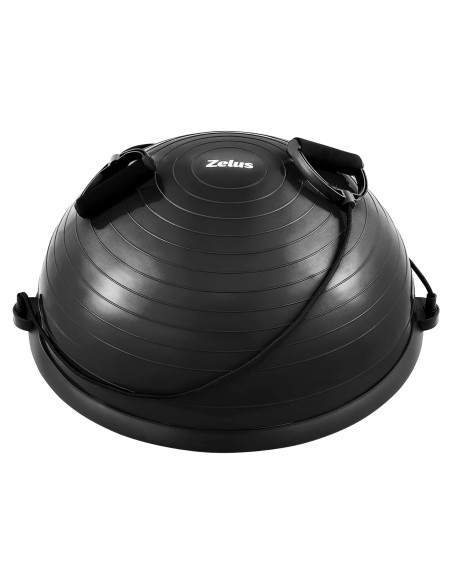 Bola de Equilibrio ZELUS 58 cm con Bandas de Resistencia y Bomba