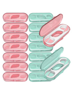 Hilo Dental de Viaje QUALIALL - 14 Paquetes, 140 Piezas Premium