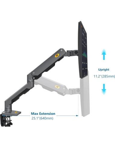 Soporte de Monitor NB North Bayou G60 27"-45" Ajustable