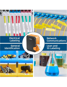 Impresora de Etiquetas Industrial MakeID P31 0,71" x 8m 2