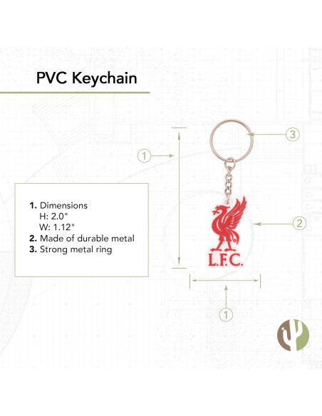 Llave Redonda Liverpool FC - Cactus del Desierto - PVC