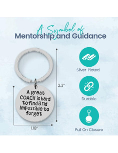 Llavero de Entrenador de Fútbol Sportybella - Regalo Duradero 2