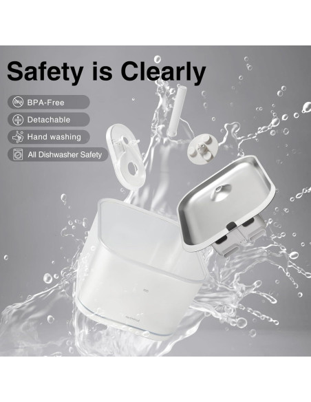 Fuente de Agua Inalámbrica para Gatos REDMINUT 2.5L con Batería