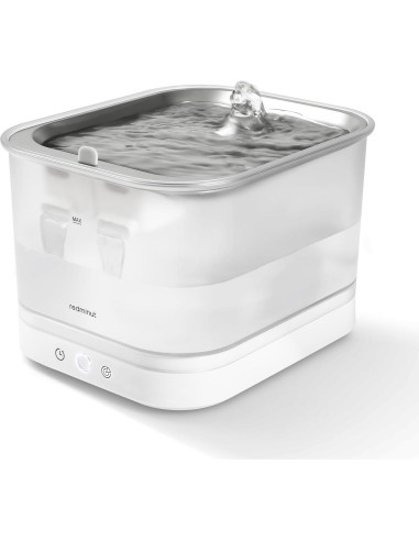 Fuente de Agua Inalámbrica para Gatos REDMINUT 2.5L con Batería