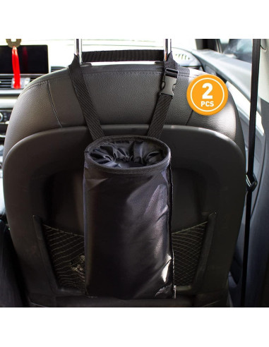Bolsa de Basura Ecológica UTSAUTO 2 Unidades para Coche