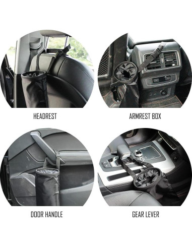 Bolsa de Basura Ecológica UTSAUTO 2 Unidades para Coche