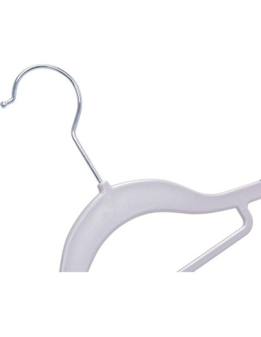 Perchas de Calidad 50 Unidades Plástico Gris Antideslizante