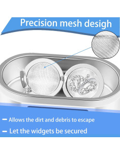Cesta de Limpieza Ultrasónica YudeWater 3 Piezas Acero Inoxidable 2