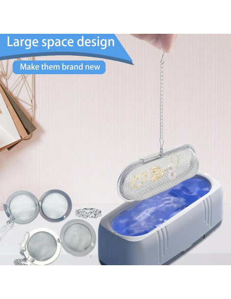 Cesta de Limpieza Ultrasónica YudeWater 3 Piezas Acero Inoxidable