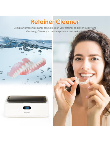 Limpiador Ultrasónico de Joyería Keysky A2-05 300ml