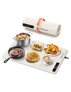 Alfombrilla Calentadora de Comida Taseven 60x40cm 7 Niveles