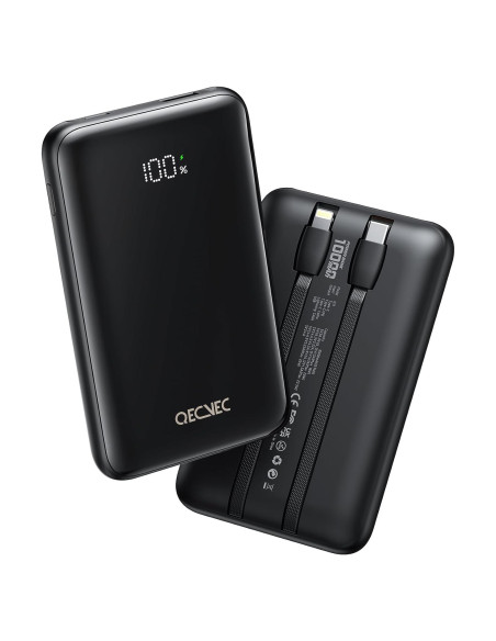 Cargador Portátil 10000mAh QECVEC con Carga Rápida 22.5W Cargador Portátil 10000mAh QECVEC con Carga Rápida 22.5W