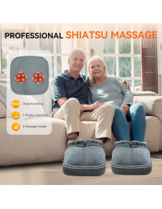 Masajeador de pies Shiatsu Snailax SL-542 con calor 2