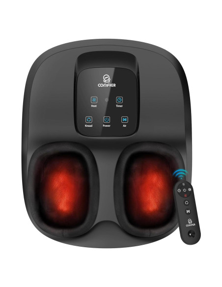 Masajeador de Pies COMFIER CF-5250N con Calor y Control Remoto