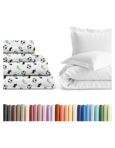 Juego de Sábanas Completo 4 Piezas CGK Kids - Colores Vibrantes