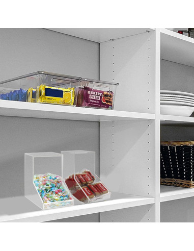 Soporte de cápsulas de lavavajillas acrílico Shonmogar 2 tapas