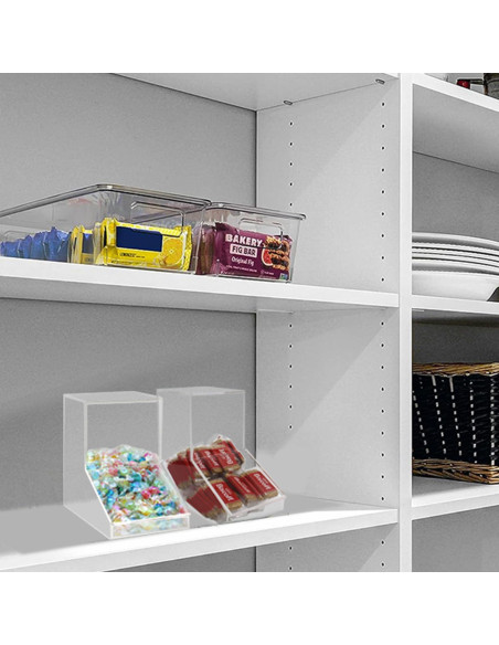 Soporte de cápsulas de lavavajillas acrílico Shonmogar 2 tapas