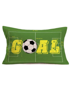 Funda de Almohada Rectangular Xihomeli 30x50 cm Balón de Fútbol