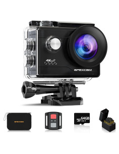 Cámara de Acción Apexcam M80AIR 4K 20MP con Tarjeta 64GB
