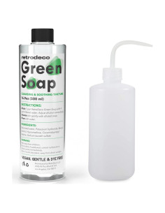 Jabón Verde Ultra Concentrado RetroDeco 500ml - Produce 4.9L