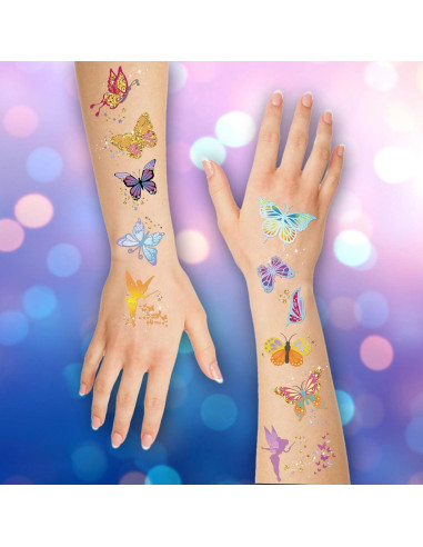 Tatuajes Temporales Impermeables Yazhiji - 92 Piezas Multicolor