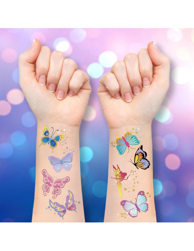 Tatuajes Temporales Impermeables Yazhiji - 92 Piezas Multicolor