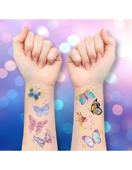 Tatuajes Temporales Impermeables Yazhiji - 92 Piezas Multicolor