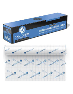 Vendaje Saniderm Original para Cuidado de Tatuajes 25.4 cm x 1.8 m
