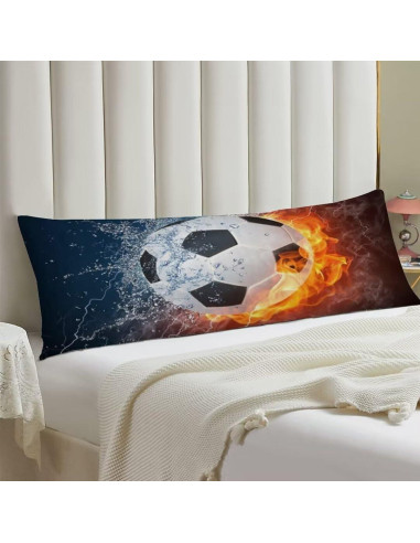 Funda de Almohada de Cuerpo KENADVI 20x54" Deportivo Fútbol