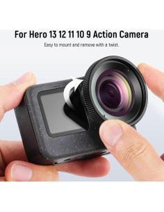 Lente de Magnificación 2X NEEWER para GoPro Hero 13-9 2