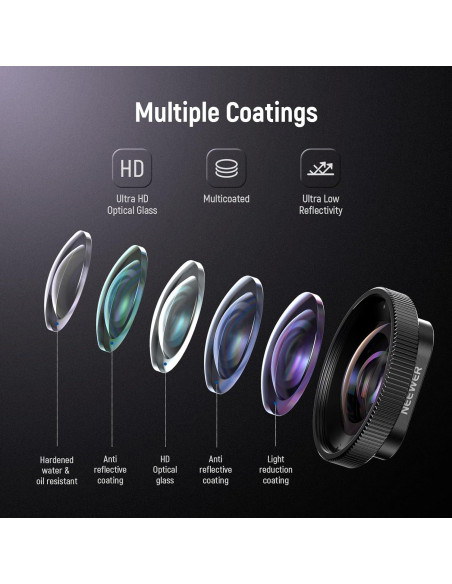 Lente de Magnificación 2X NEEWER para GoPro Hero 13-9